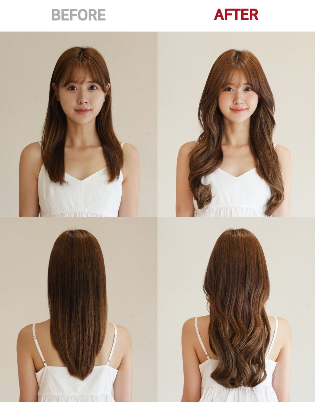 4 Pieces Clip In Hair Extension Loose Waive