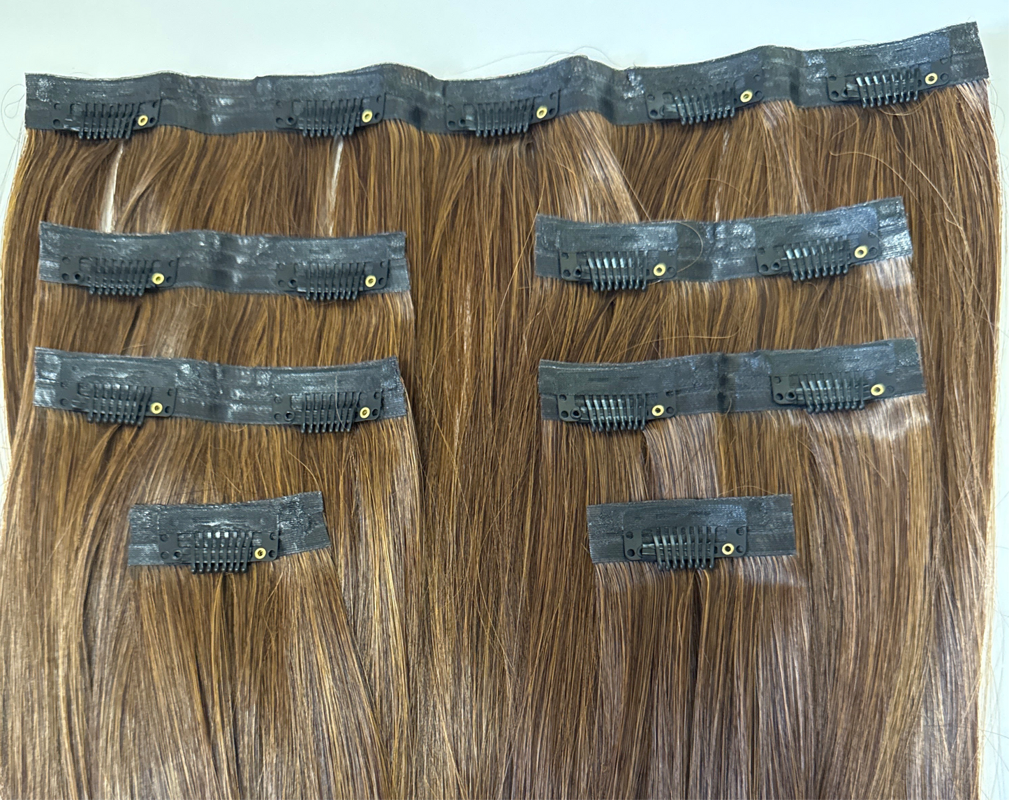 7 Pieces Clip In Hair Extensions Straight