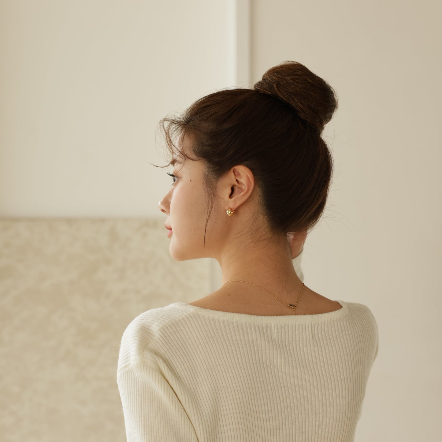 Bun Hair With Pin