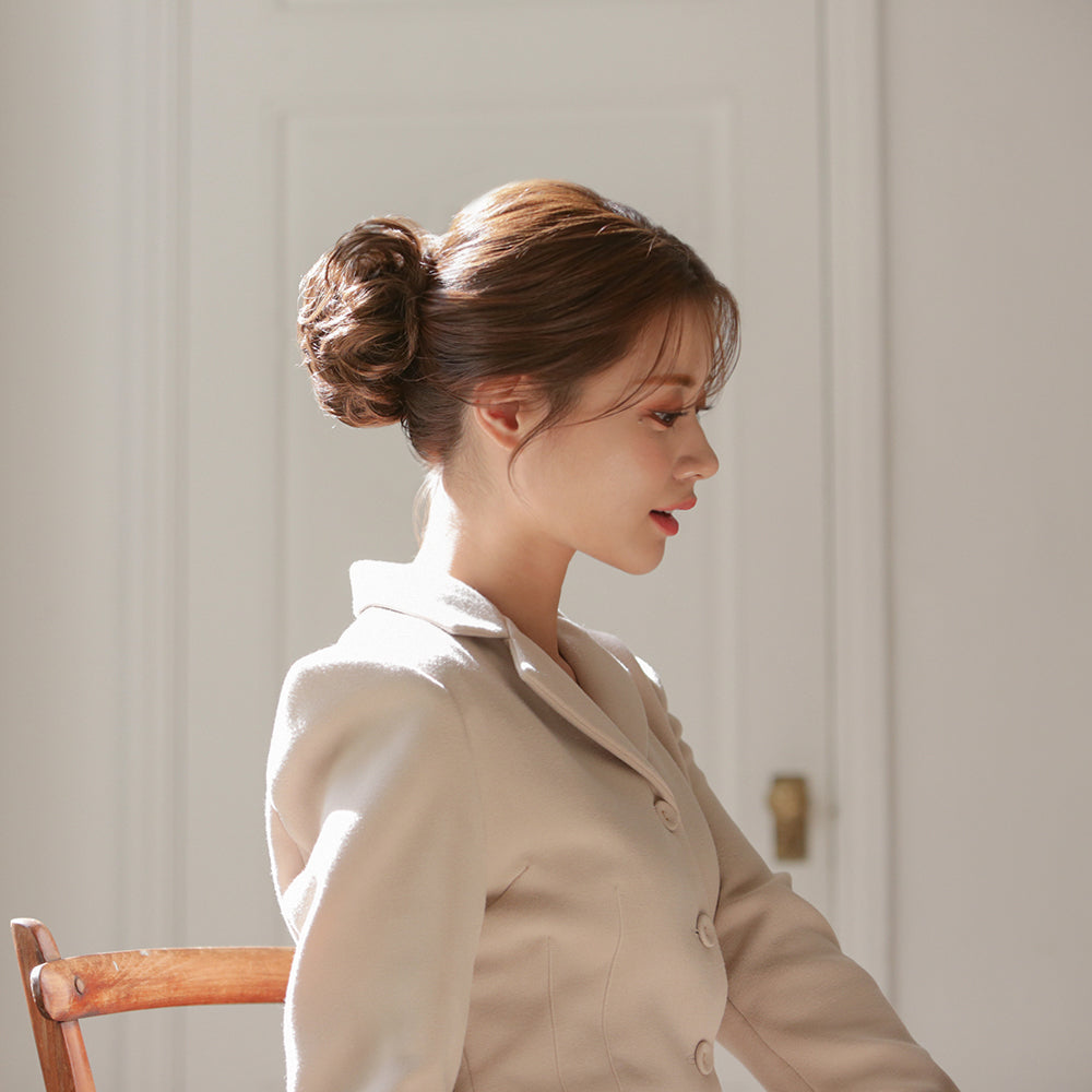 Elastic Bun Hair
