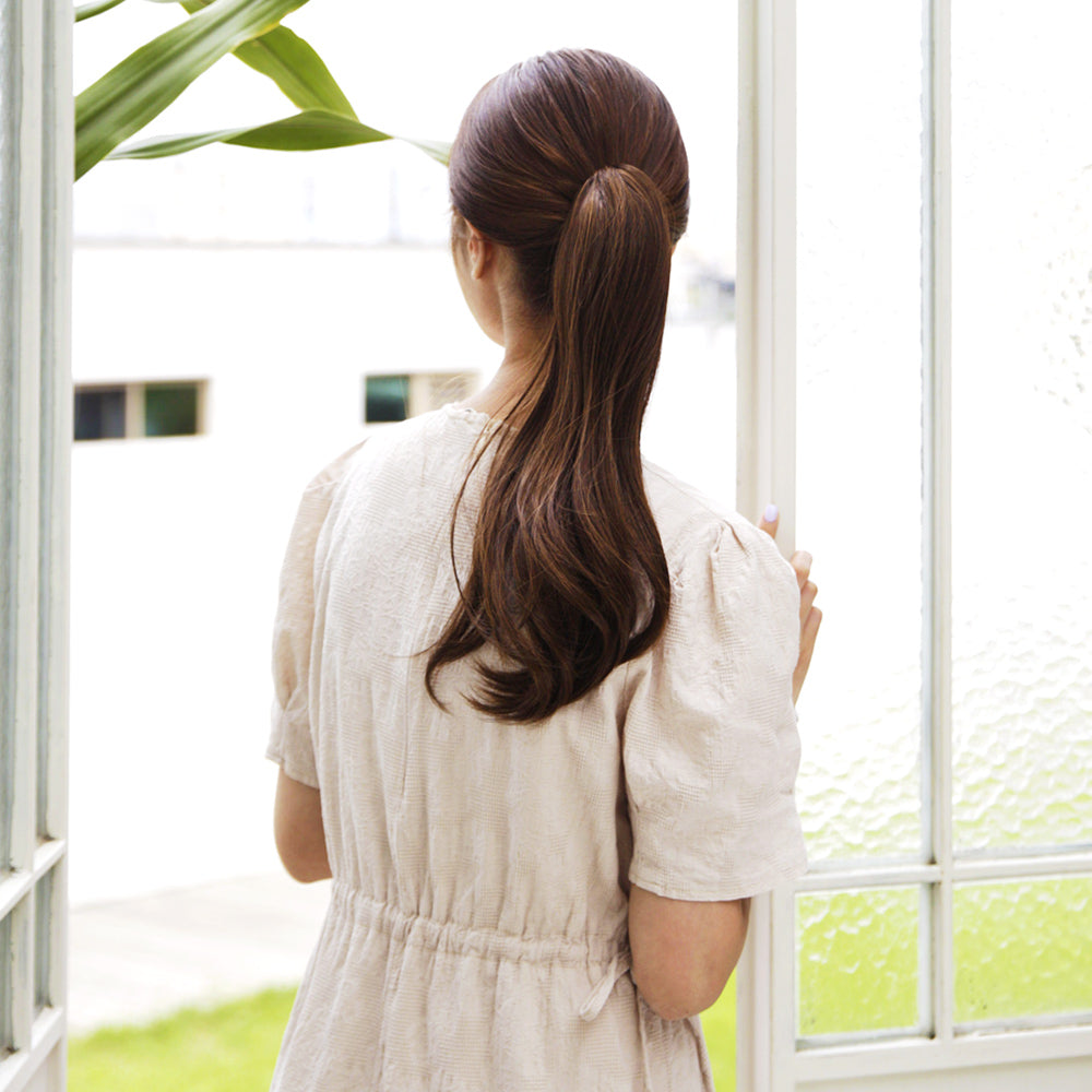Claw Clip Ponytail C-Curl