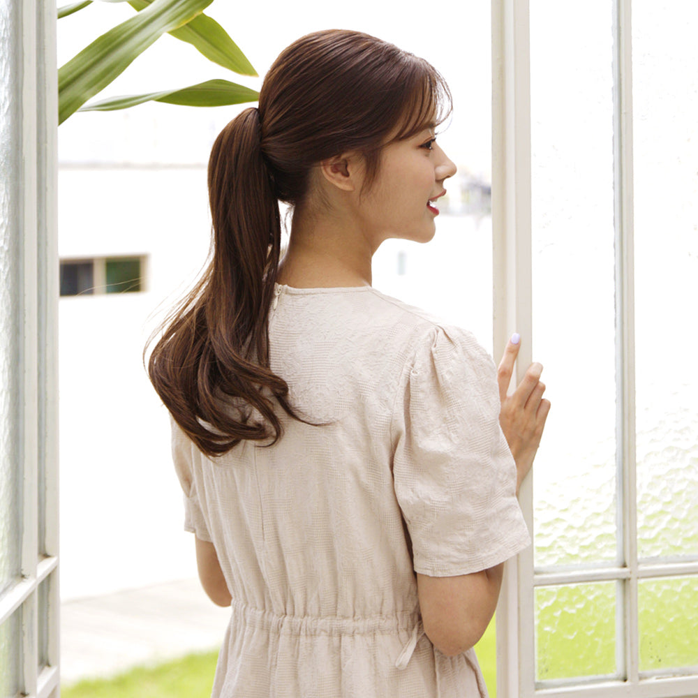 Claw Clip Ponytail C-Curl