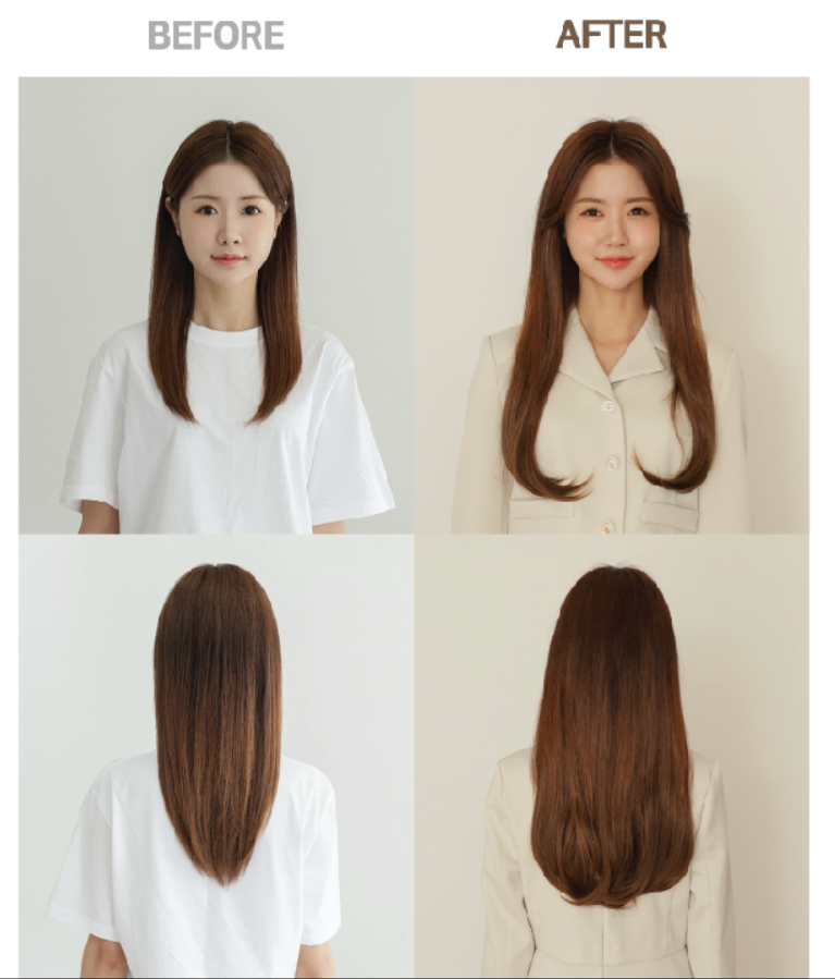 4 Pieces Clip In Hair Extensions C-Curl