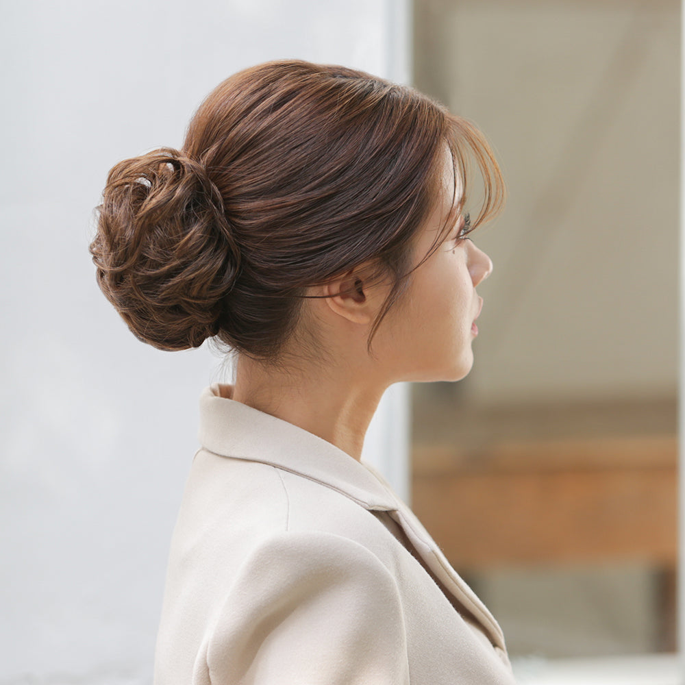 Elastic Bun Hair