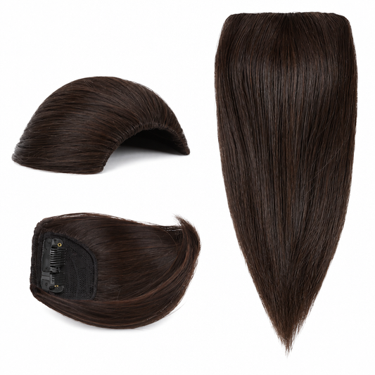 Long Hair Volumizer Clip-In Extension 36cm white background