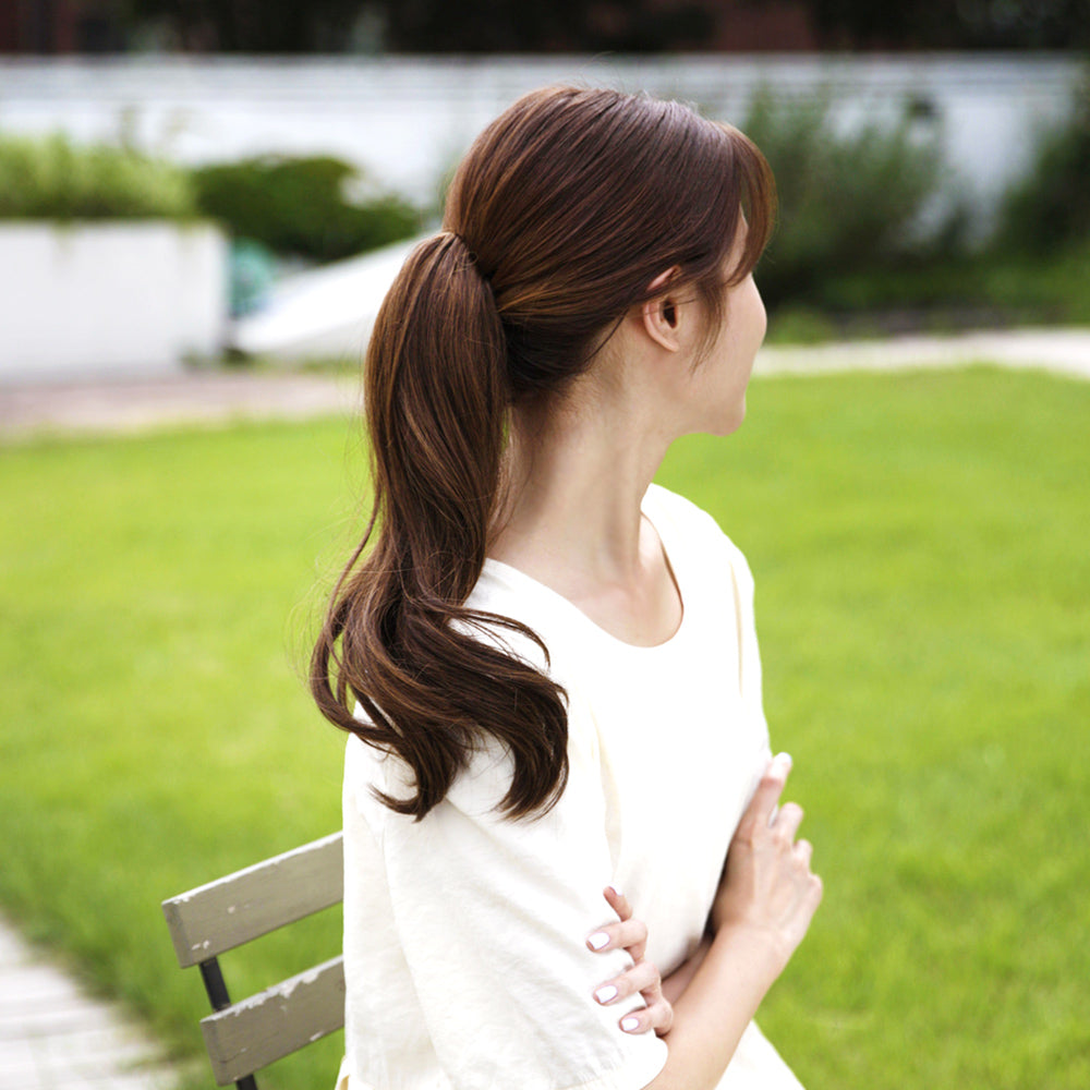 Claw Clip Ponytail Loose waive